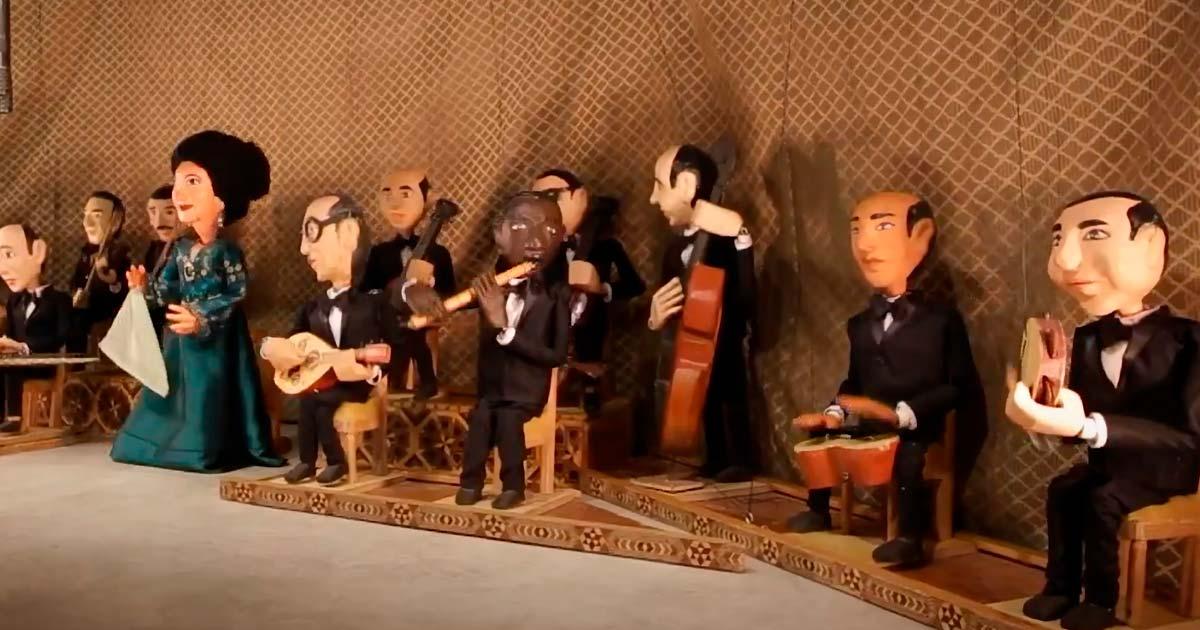 Egyptian puppetry. Source: YouTube Screenshot / Euronews.