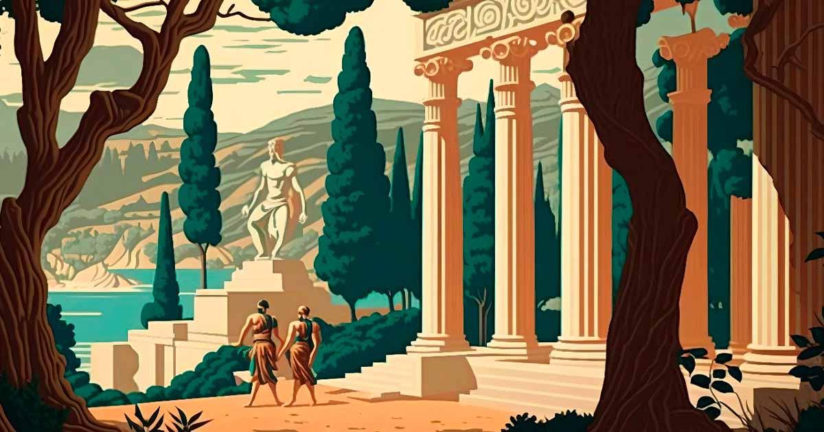 Life in Ancient Greece. Source: Kristian / Adobe Stock.