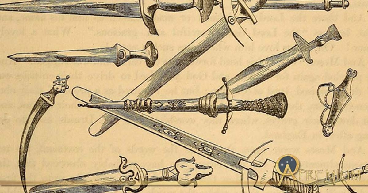 Ancient Hebrew Swords.