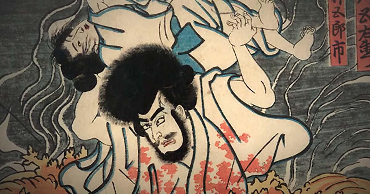 Punishment in ancient Japan was brutal. Source: YouTube Screenshot / Crazy Histories.