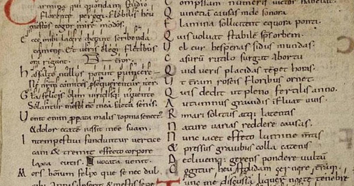 The new performance has music set to the poetic portions of Roman philosopher Boethius' magnum opus The Consolation of Philosophy. 