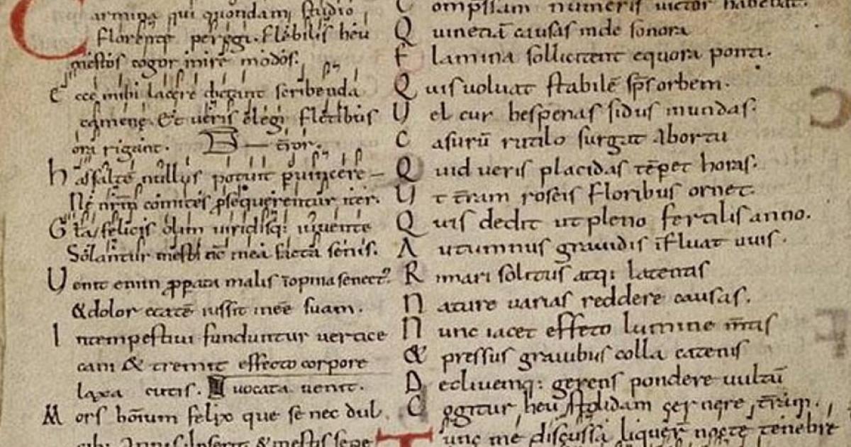 The new performance has music set to the poetic portions of Roman philosopher Boethius' magnum opus The Consolation of Philosophy. 