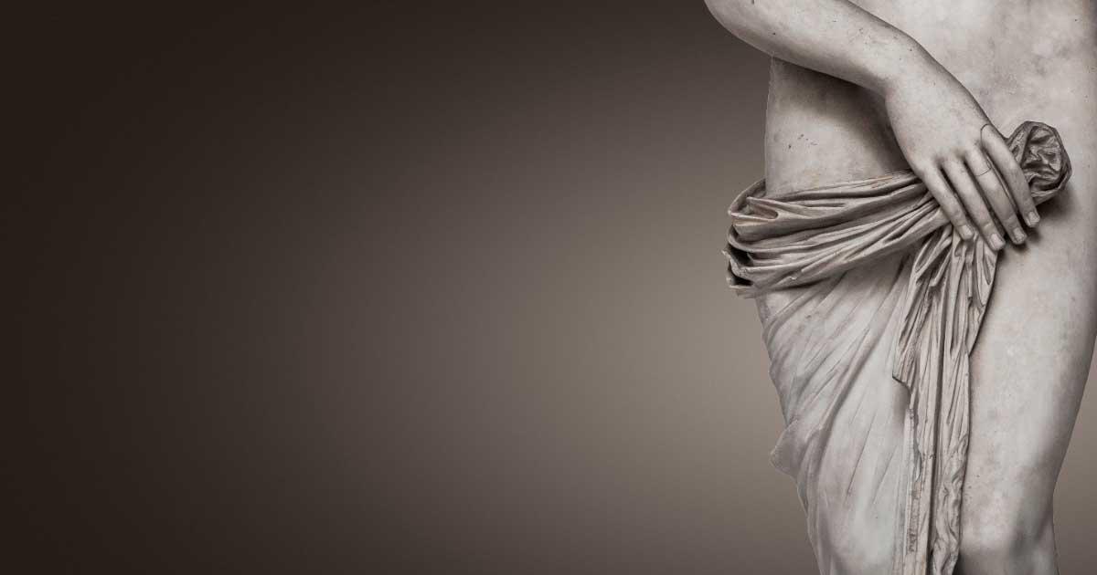 Marble body lines of young naked Roman women of Renaissance Era Source: Neurobite / Adobe Stock)