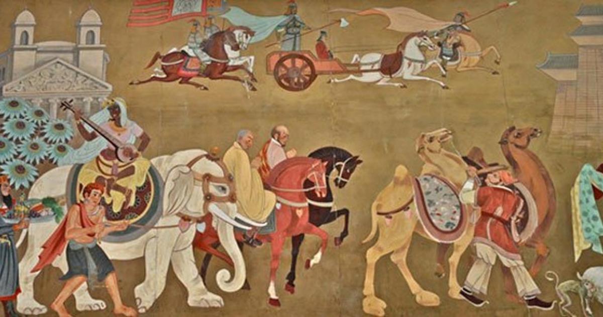 Overland on the Ancient Silk Road. 