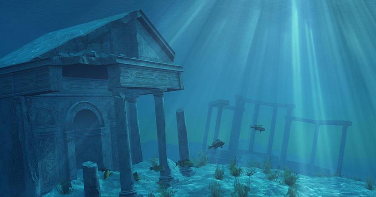 Artist’s representation of Atlantis.