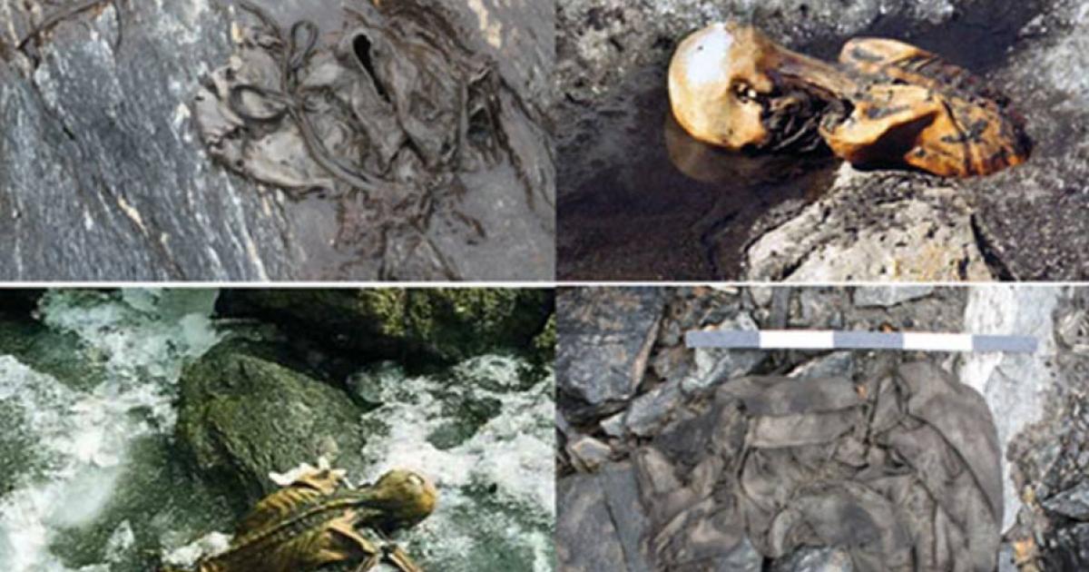 Ancient artifacts and human remains surface as glaciers melt