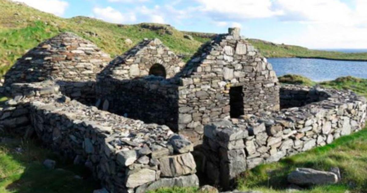 Ancient ruins on High Island