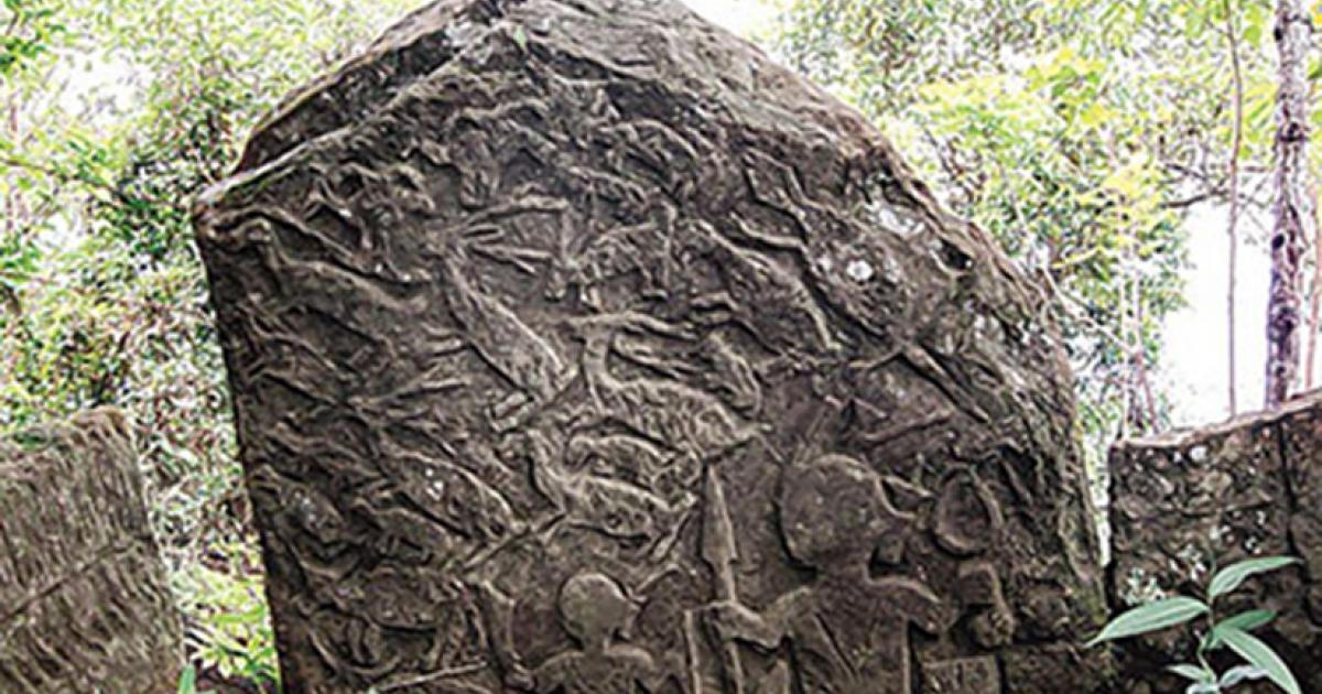 Ancient ruins in Mizoram