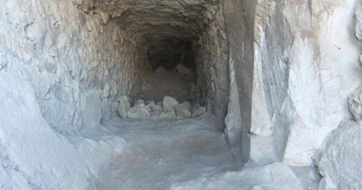 Ancient tunnel found inside Geval Castle.