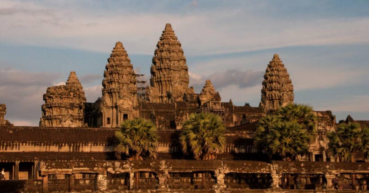 The spectacular architecture of Angkor Wat, Cambodia