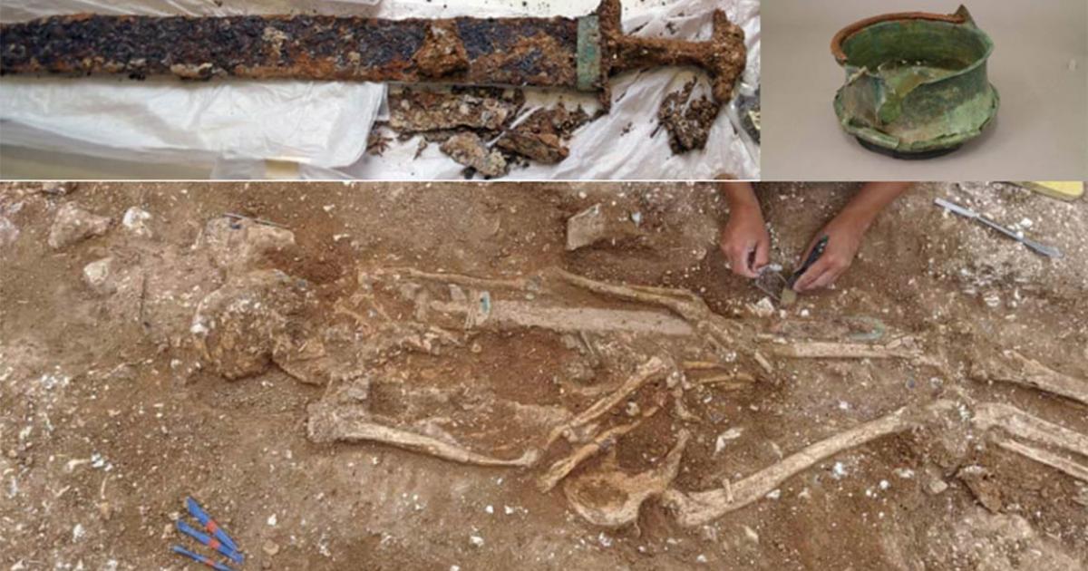 Mighty Anglo-Saxon Warrior Grave May Throw Light On the Dark Ages