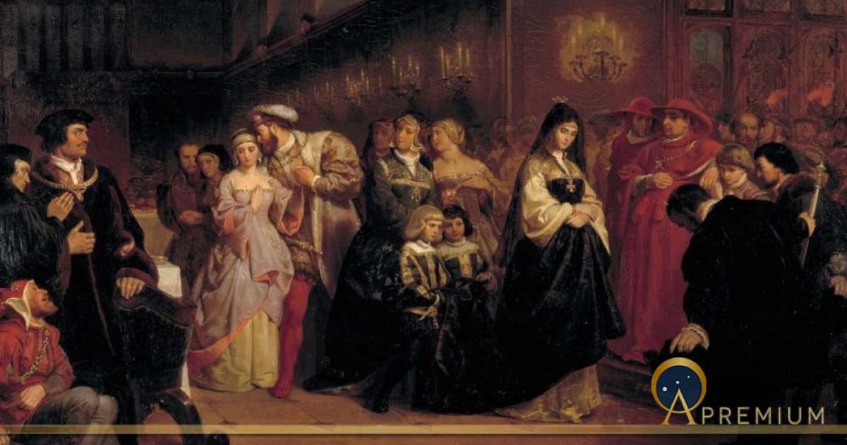 The Courtship of Anne Boleyn, by Emanuel Gottlieb Leutze (1846) Smithsonian American Art Museum (CC0)