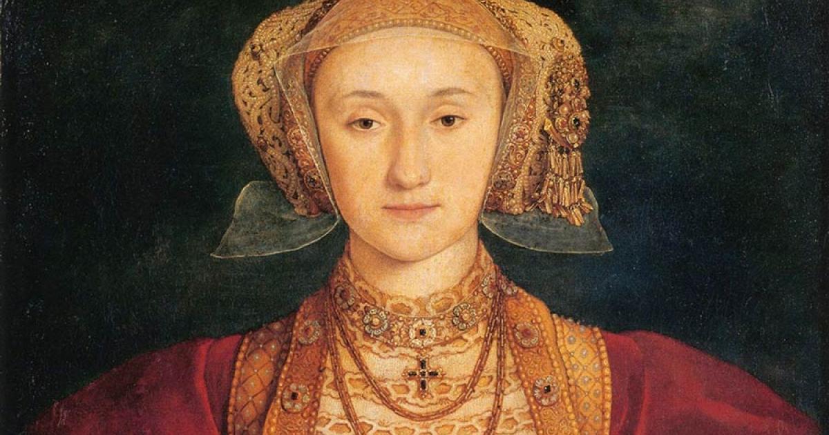 Portrait of Anne of Cleves by court artist Hans Holbein the Younger. Source: Public domain