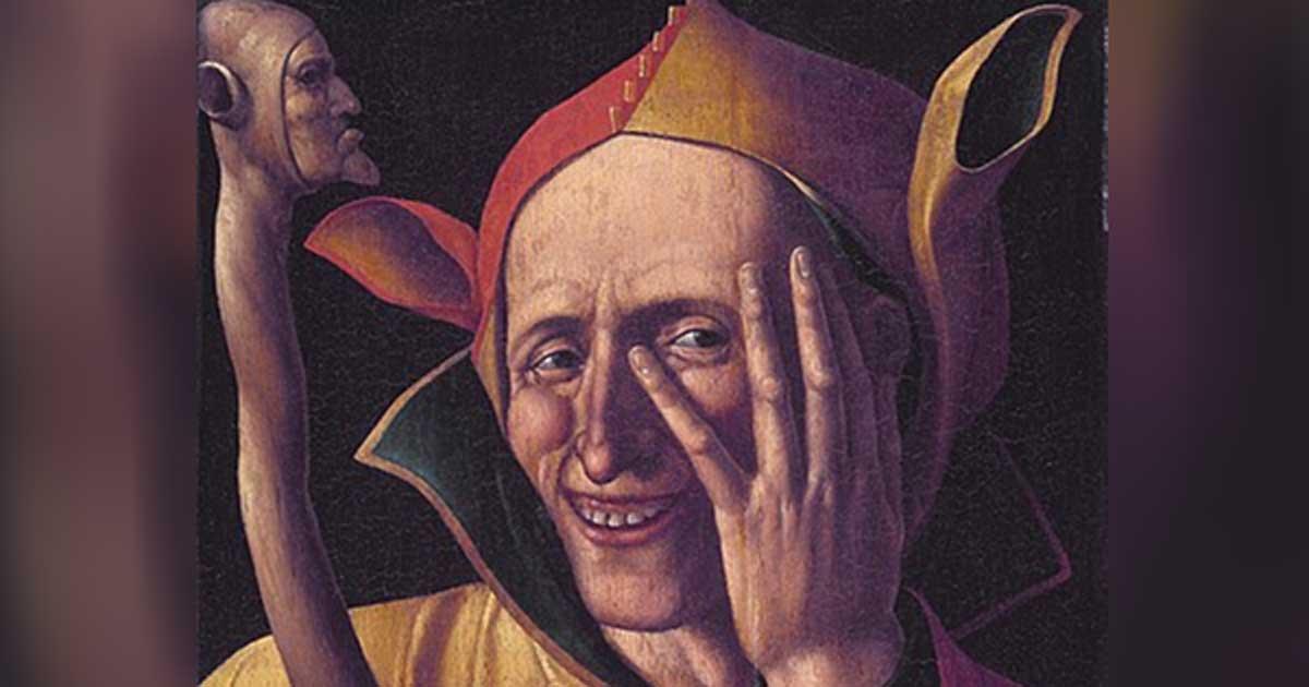 The laughing jester // Art museum of Stockholm, Sweden.