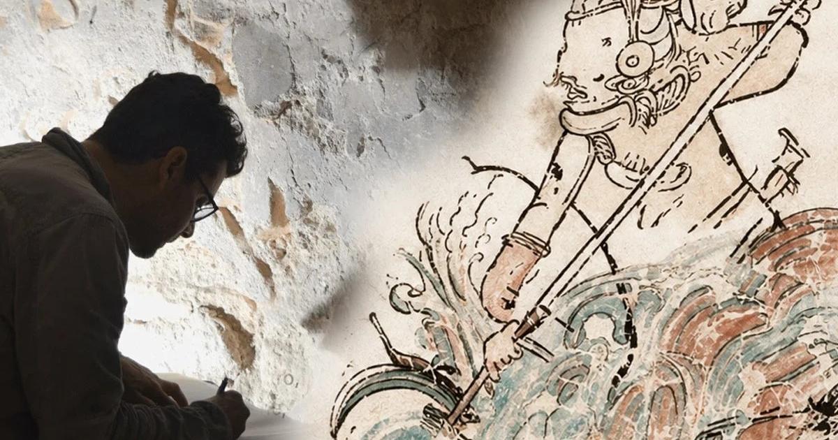 Reconstruction of the mythical Maya hero Juun Ajaw
