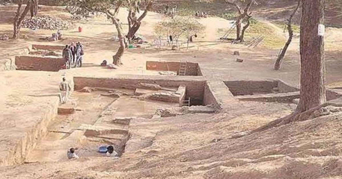 Capital of Vakataka dynasty excavated in Nagpur
