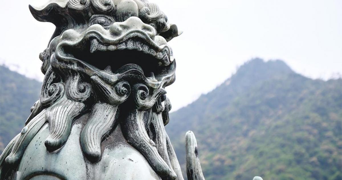 Japanese megalith in a garden as representation of the Ashikaga Shogunate stones found.     Source: Samuel Ponce / Adobe stock