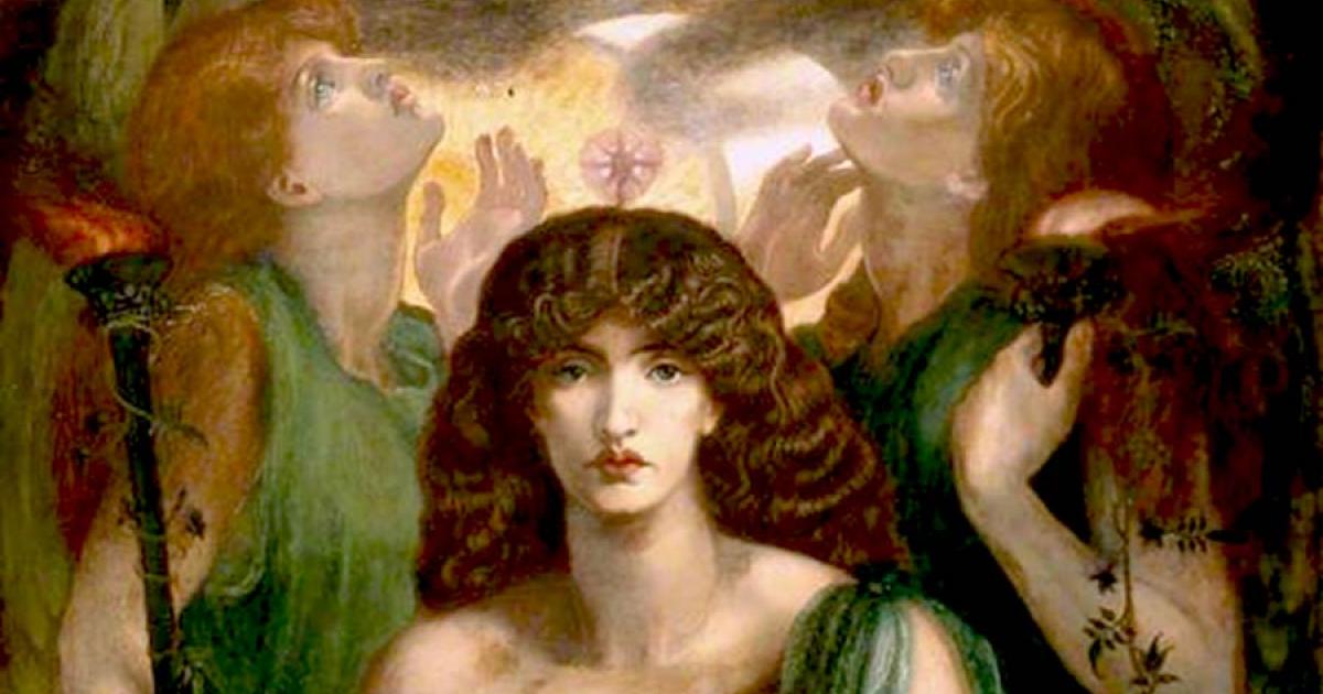Detail of Painting ‘Astarte Syriaca.’