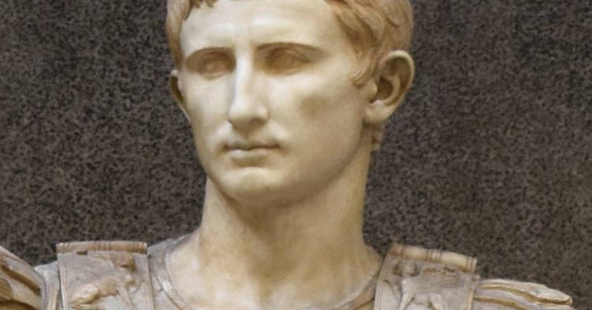 Augustus of Prima Porta.	Source: Vatican Museums/CC BY-SA 4.0