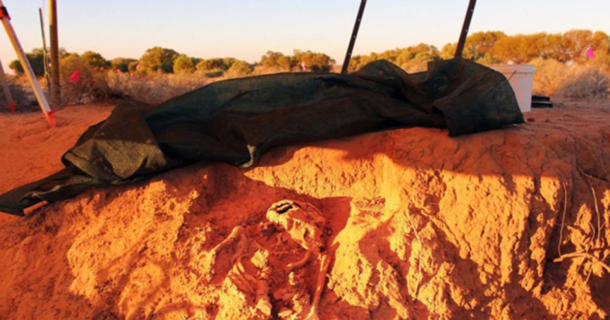 Archaeologists hope to learn more about pre-contact Aboriginal Australians from this skeleton and from architectural features in the landscape where it was found