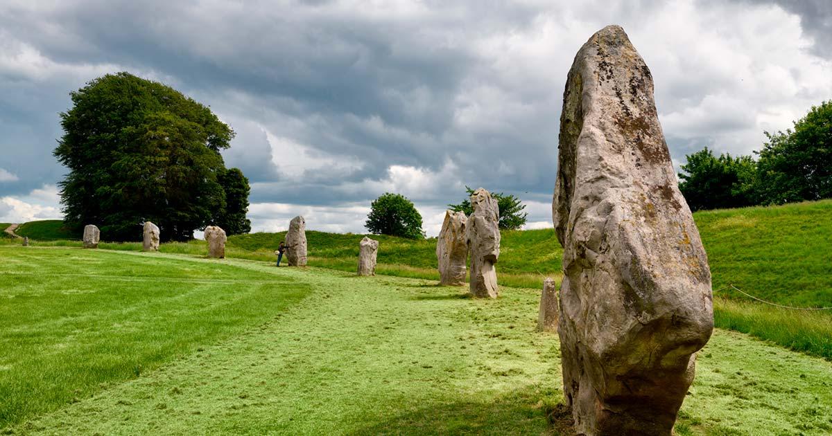 Stone circle at Avebury Henge. Source: Reimar / Adobe Stock.