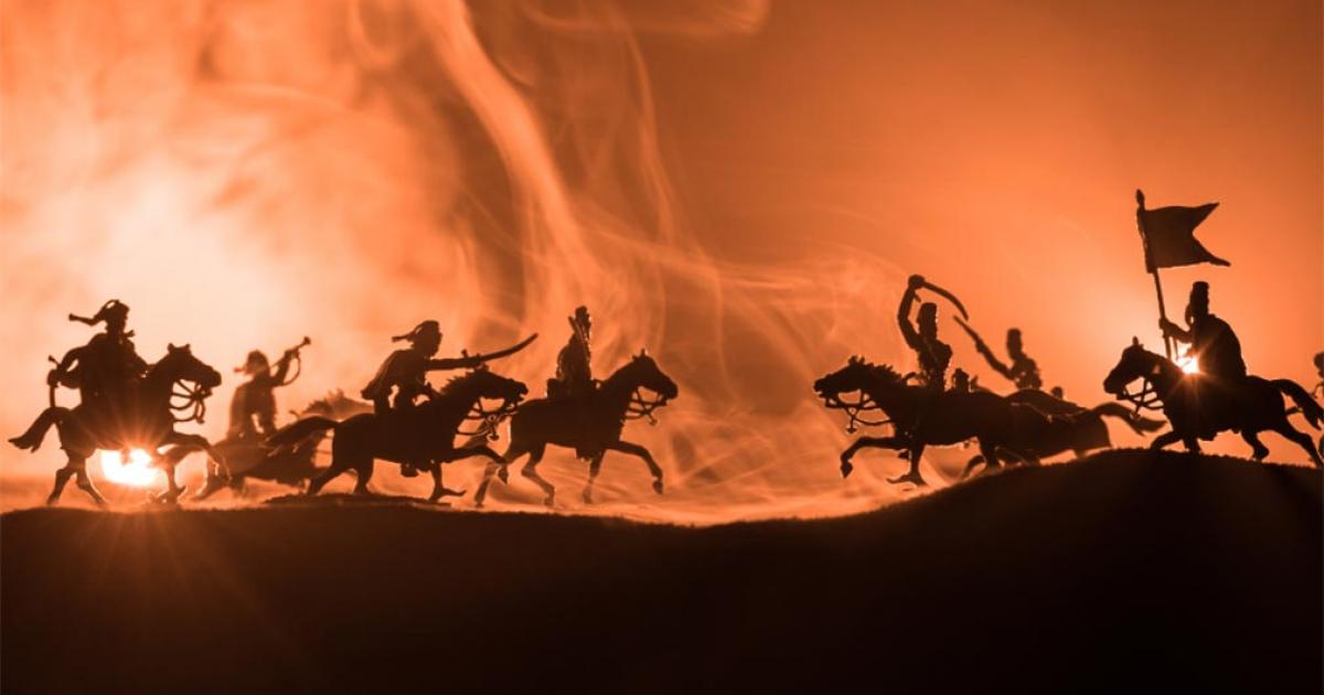 Battle Scene. Credit: zef art / Adobe Stock