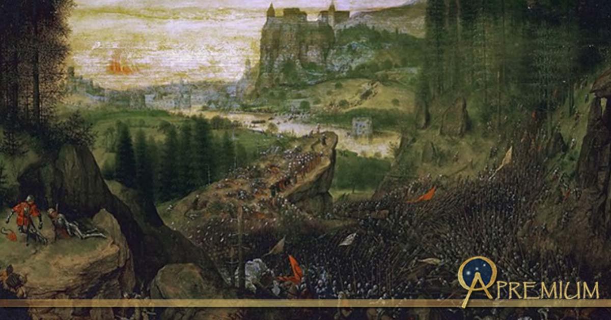 The Suicide of Saul by Pieter Brueghel the Elder (1562) 