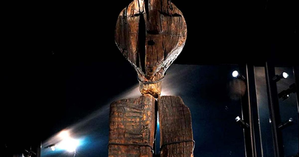 Two years ago, German scientists dated the Idol as being 11,000 years old.