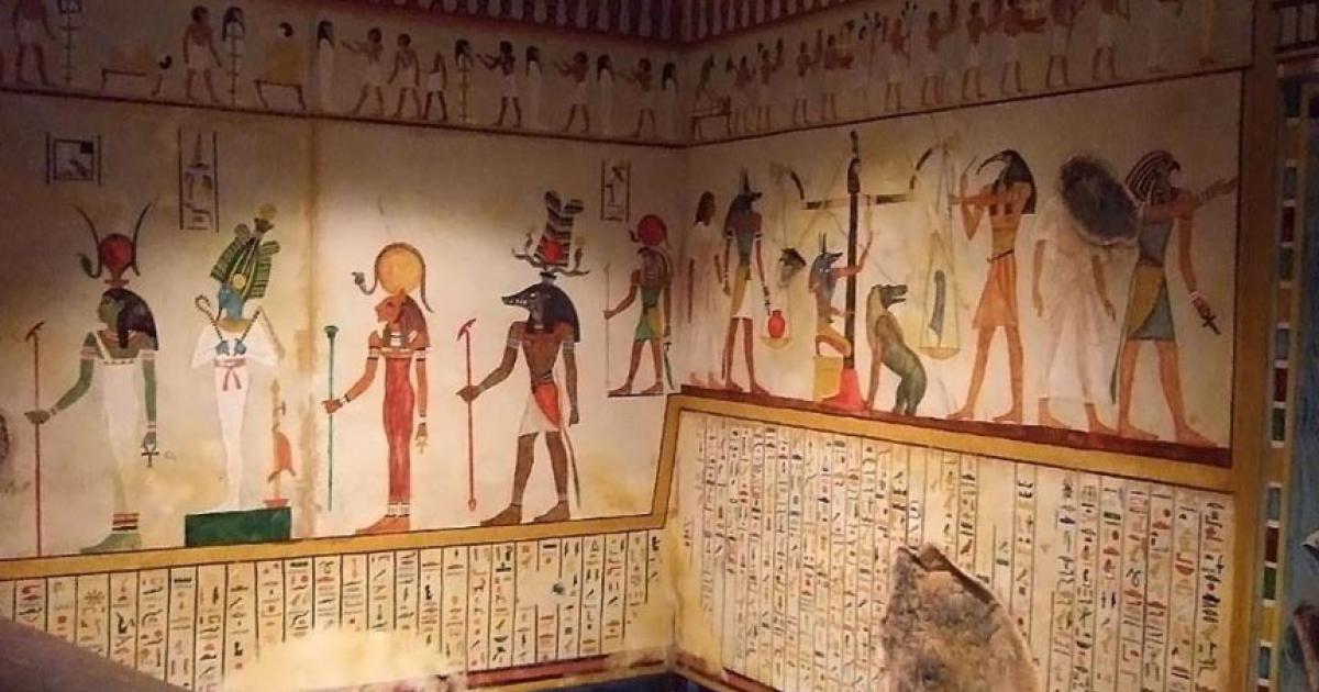 The rulers of the Oryx Nome created some elaborate tombs for themselves in Beni Hasan.