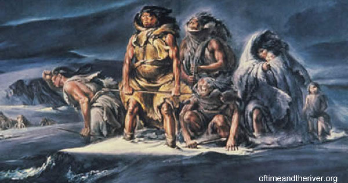 Crossing Beringian land bridge