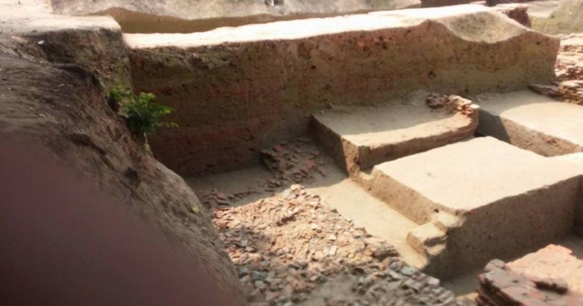 The Bikrampur temple, estimated to be 1,000 years old. Bangladesh.