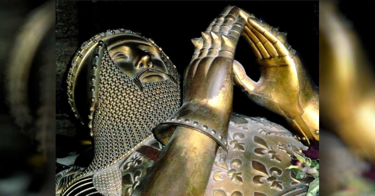 The effigy of Edward the Black Prince at Canterbury Cathedral. Source: LMBO/Flickr