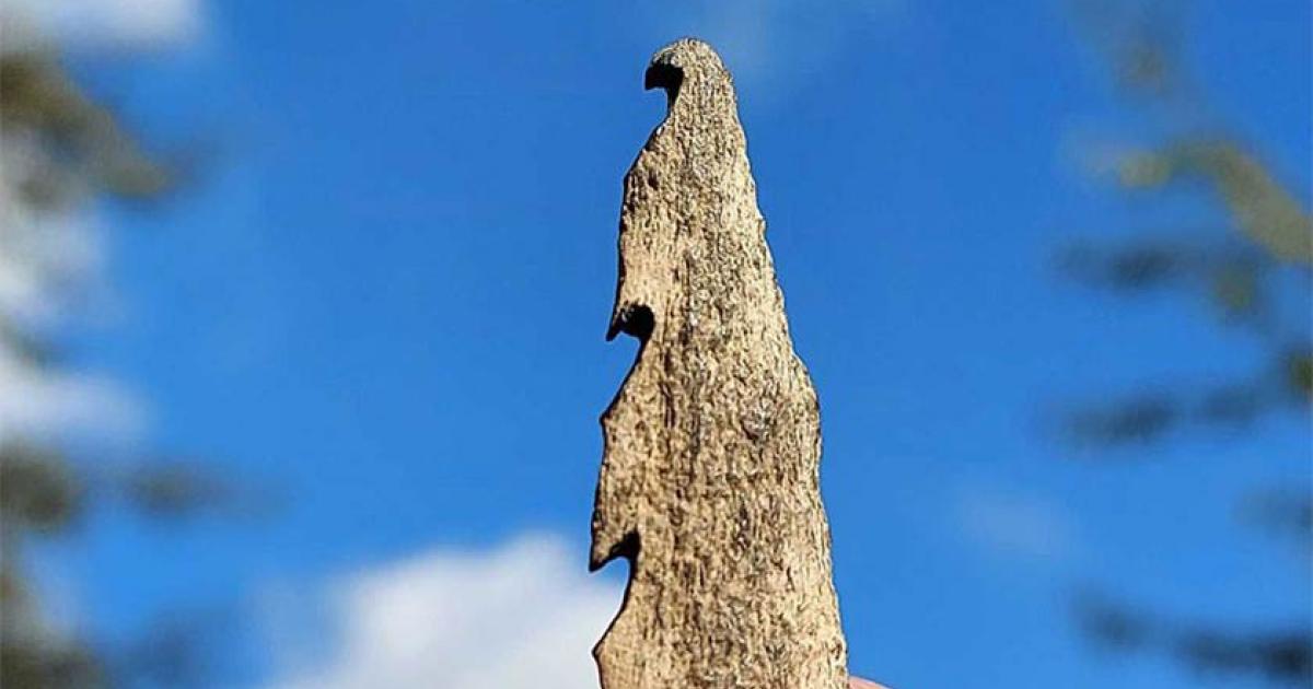 Stone Age Peoples Made Bone Arrowheads - From Human Bones!