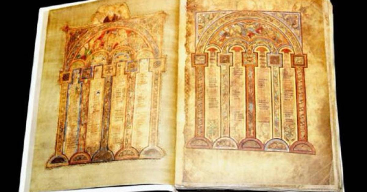 Image from The Book of Kells.