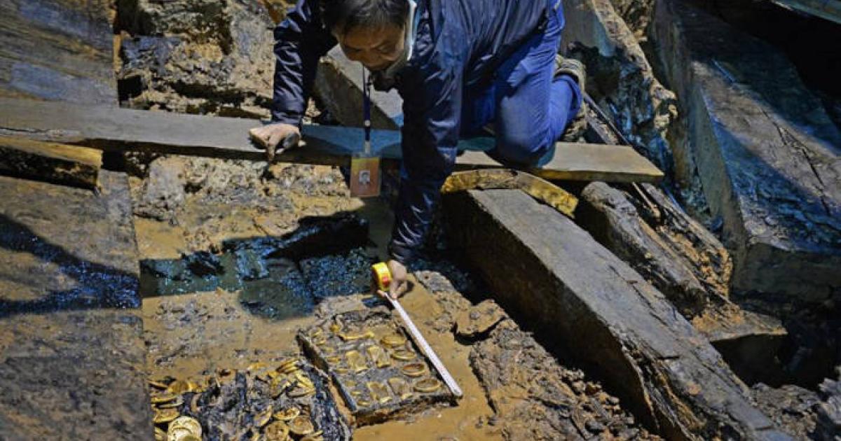 Haihun tomb excavations, where the Shijing or Book of Songs was located.