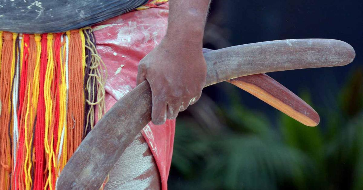 An Aboriginal boomerang, Australia. Source: Rafael Ben-Ari / Adobe Stock