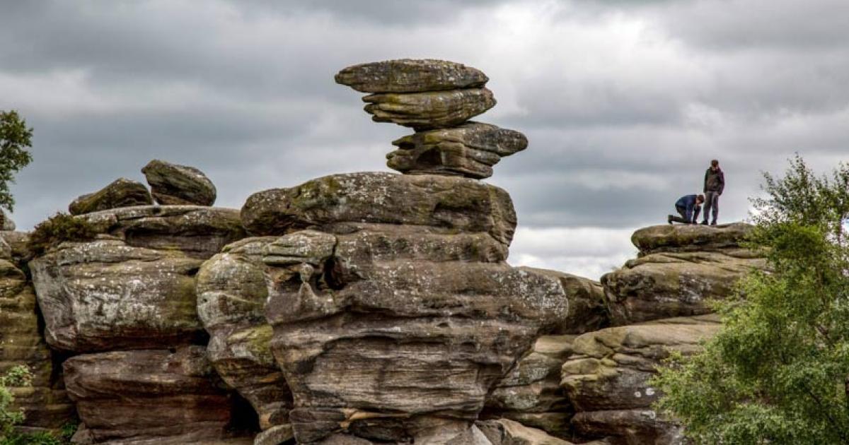 The Brimham Rocks