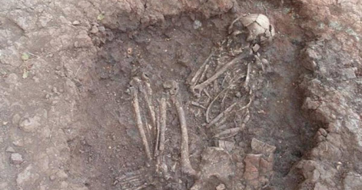 Bronze Age skeleton found at Stragglethorpe, during archaeological work on the Highways Agency scheme, England. Representational image only.  (CC BY 2.0)