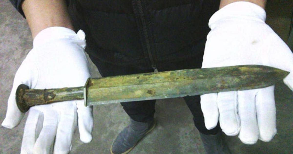 2,000-year-old Bronze Sword Unearthed in China