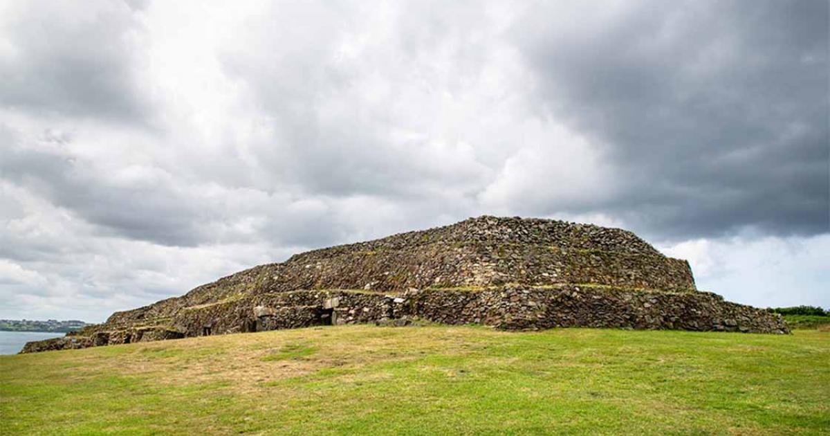 The Cairn of Barnenez in Brittany, France. Source: Eve / Adobe Stock