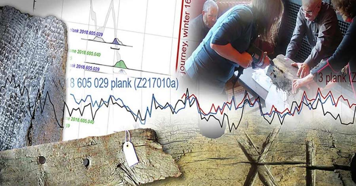 A recent extensive new analysis published in the Journal of Archaeological Science: Reports has more or less proven that the mysterious 1863 Cape Cod shipwreck is the 1626 Sparrow-Hawk small pinnace that sailed to the early English colonies but floundered at sea.		Source: Journal of Archaeological Science: Reports