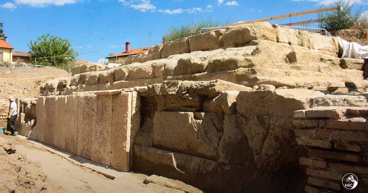 Excavations in Sarsina have uncovered the remains of a stunning Capitolium Temple. Source: Ministero della Cultura