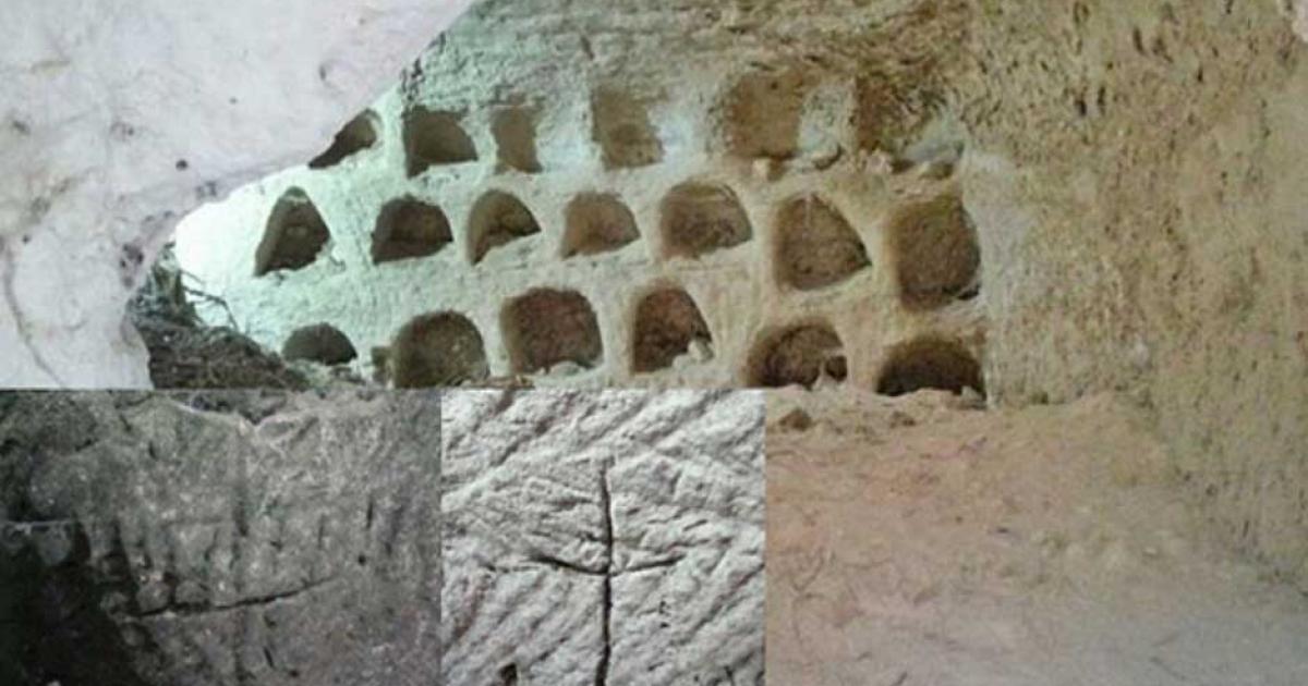 Surprising Carvings Depicting a Cross and a Menorah Found in an Undisclosed Ritual Cave