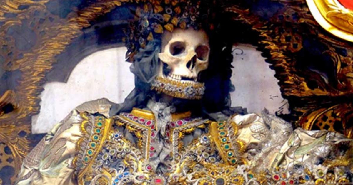 Catacomb Saint - Saint Gratian. Source: Xenophon / CC BY-SA 4.0.