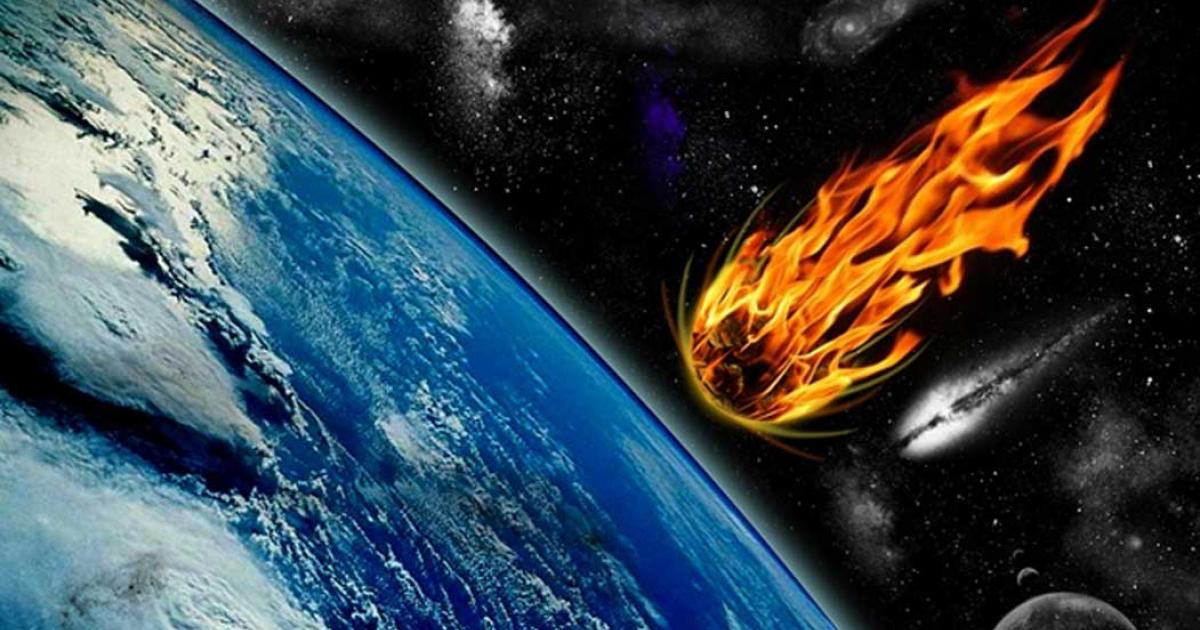 Meteor strike.