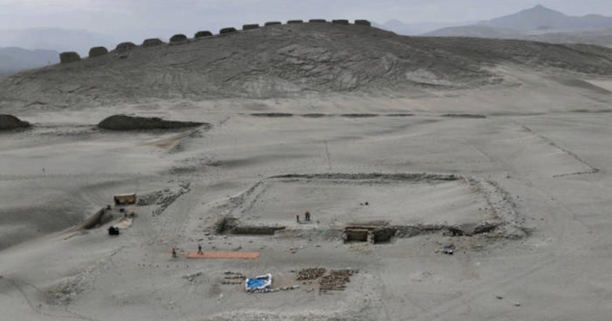 Ancient astronomical structures at Chankillo in Peru's Casma Valley.