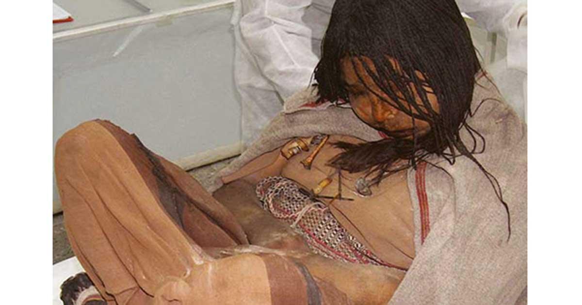 ‘La Doncella’ (the Maiden), one of the mummified ‘Children of Llullaillaco’ in Salta province, Argentina.