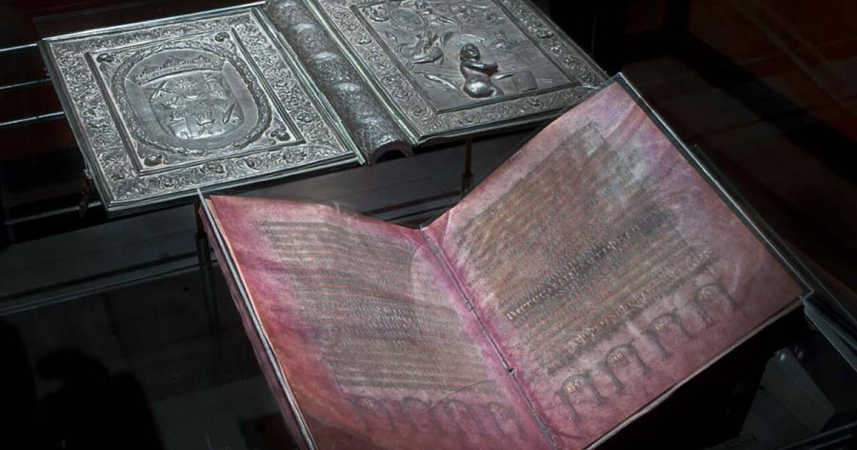 The Mysterious Codex Argenteus: Famed Silver Bible of the Goths
