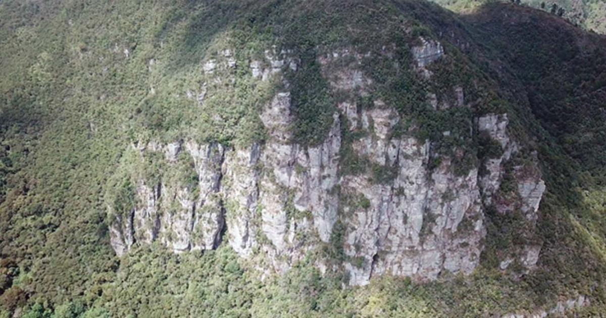 Peña de Juaica sacred mountain, Tabio, Colombia