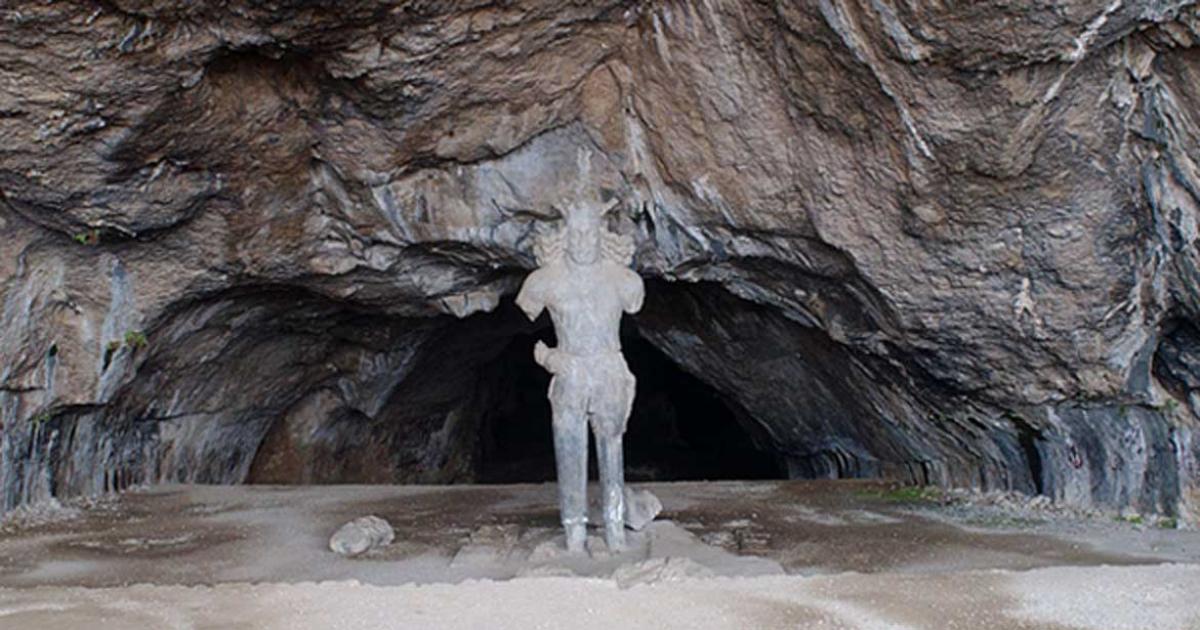 The Colossal Statue of Shapur, Powerful King of the Sassanian Empire